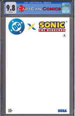 DC X SONIC THE HEDGEHOG #1 (OF 5) CVR C BLANK CARD STOCK VAR thumbnail