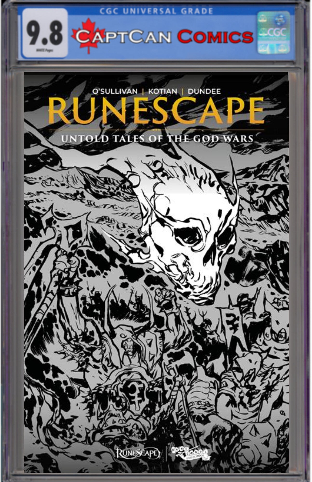 RUNESCAPE UNTOLD TALES OF THE GOD WARS #4 (OF 4) CVR B JAKUB REBELKA INKS VAR (MR) Previously Offered Thru Diamond