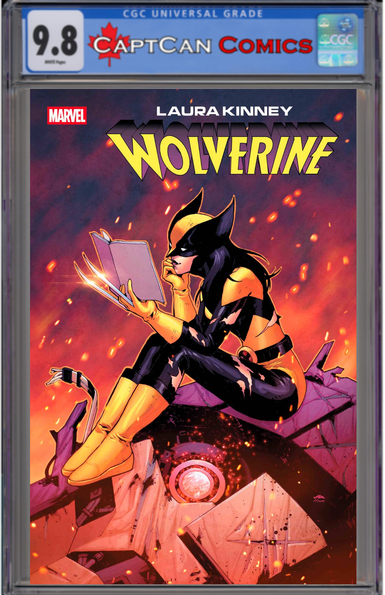 LAURA KINNEY WOLVERINE #6 MARVEL COMICS PRESENTS VAR