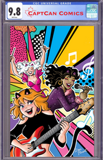 JOSIE AND THE PUSSYCATS ROCK ON (ONE SHOT) CVR D DAN PARENT FOIL FULL ART VAR thumbnail