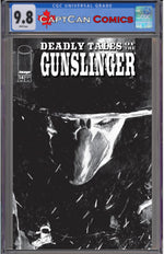 DEADLY TALES OF THE GUNSLINGER SPAWN #14 CVR B PATRIC REYNOLDS B&W VAR thumbnail