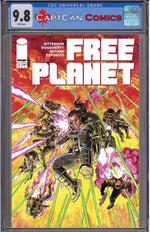 FREE PLANET #1 CVR B JED DOUGHERTY ACTION VAR thumbnail