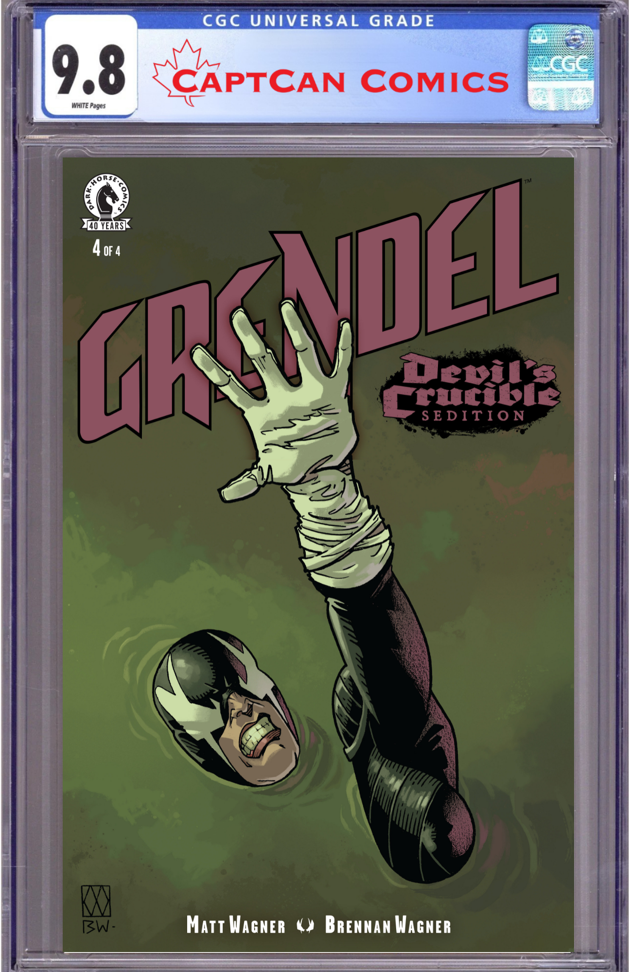 GRENDEL: DEVIL'S CRUCIBLE--SEDITION #4 (CVR A) (MATT WAGNER)