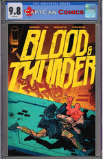 BLOOD & THUNDER #16 CVR B NICK ROCHE & JOSH BURCHAM VAR (MR) thumbnail