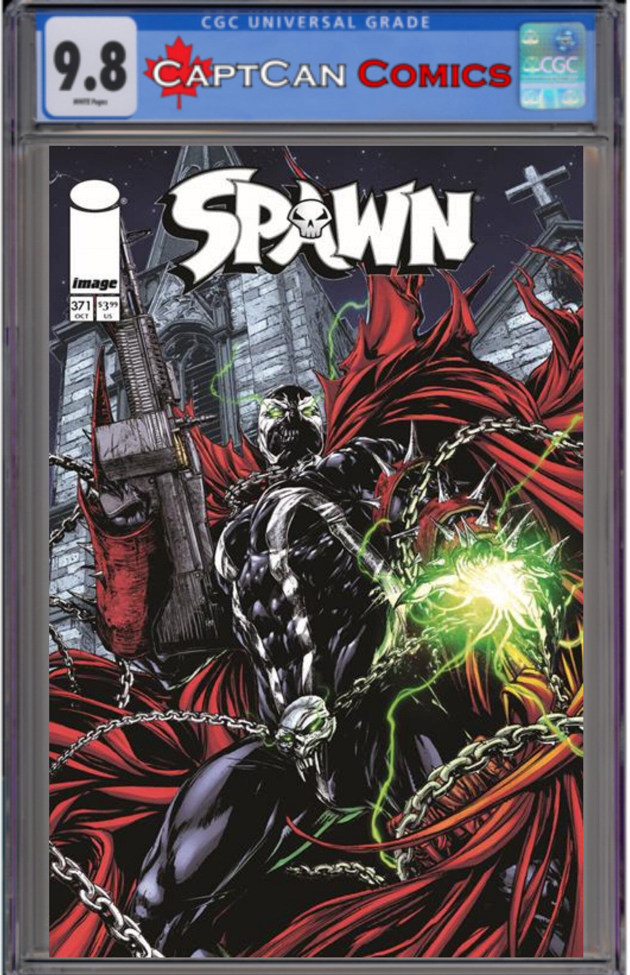 SPAWN #371 CVR B RAYMOND GAY VAR