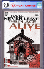 YOU'LL NEVER LEAVE THIS PLACE ALIVE #1 VARIANT B (ECKMAN-LAWN COVER SET) thumbnail