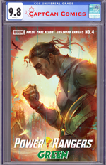 POWER RANGERS GREEN #4 I FOC REVEAL VARIANT (DRESSED, TAO) thumbnail
