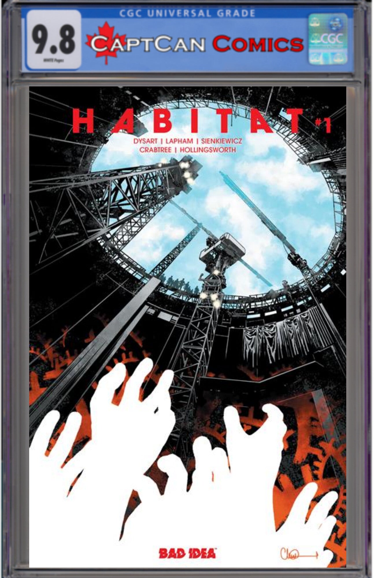 HABITAT #1 (OF 4) CVR A CHARLIE ADLARD