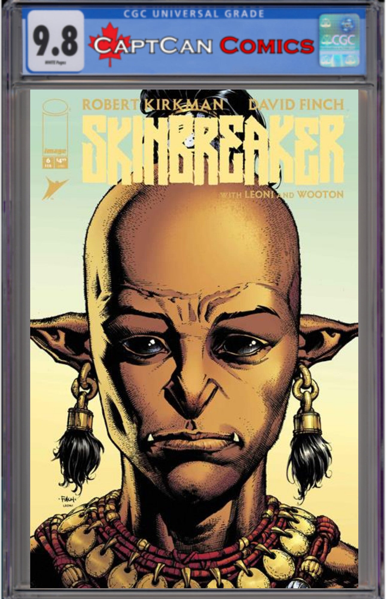 SKINBREAKER #6 CVR B DAVID FINCH & ANNALISA LEONI PORTRAIT VAR