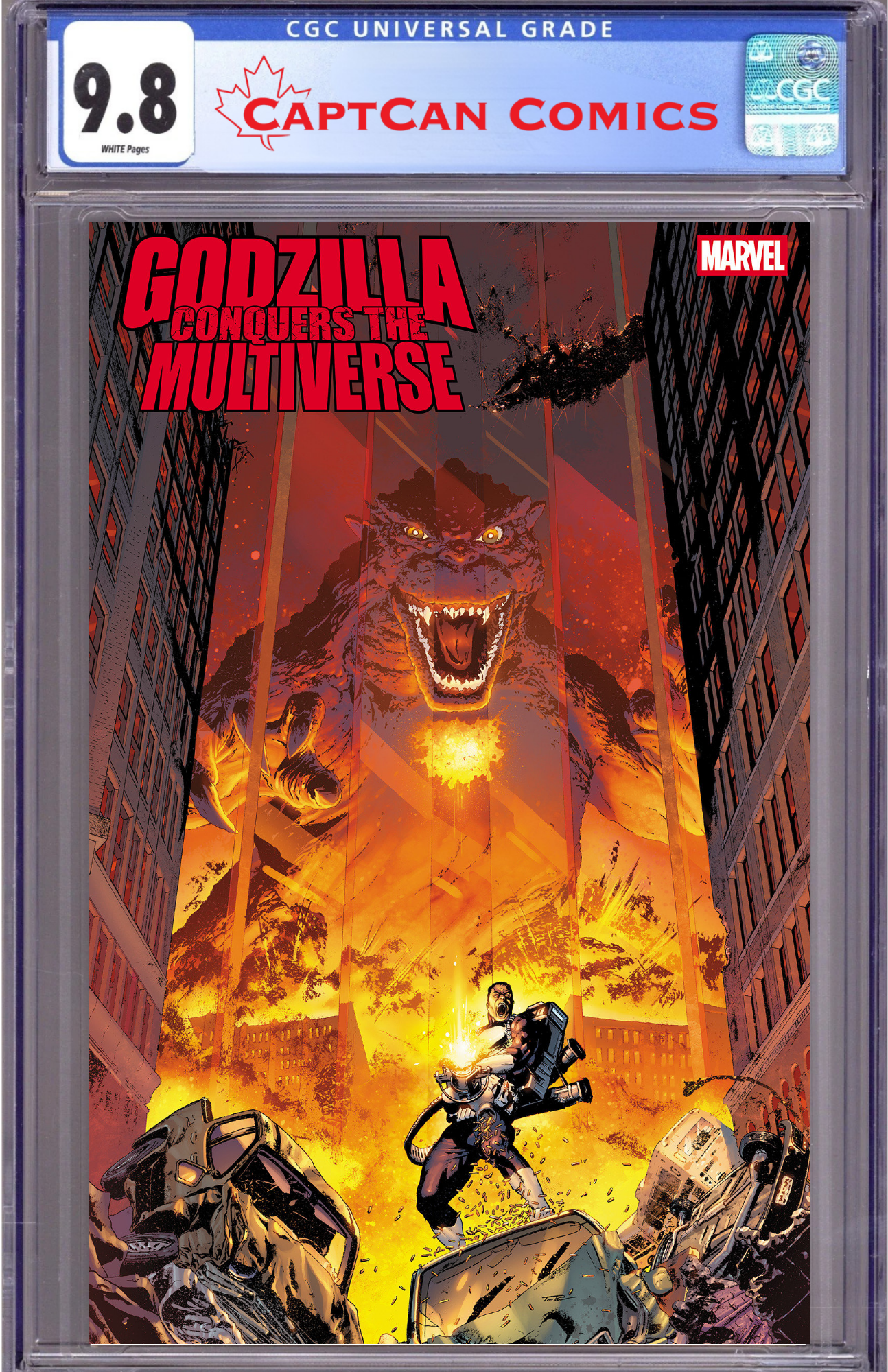 GODZILLA CONQUERS THE MULTIVERSE #2 TONY PARKER VARIANT