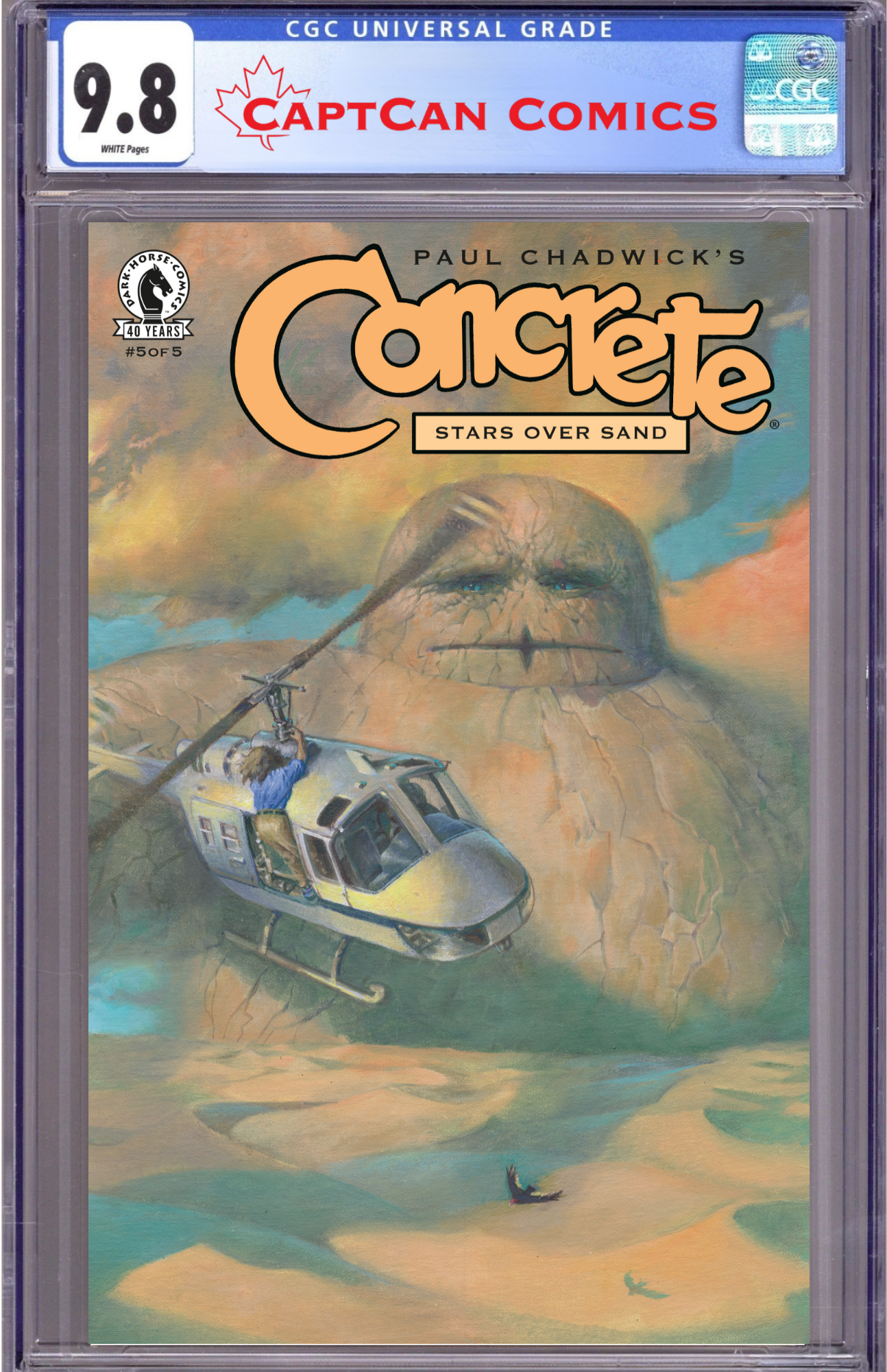 CONCRETE: STARS OVER SAND #5 (CVR A) (PAUL CHADWICK)