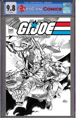 GI JOE A REAL AMERICAN HERO #314 CVR B ANDY KUBERT B&W VAR thumbnail