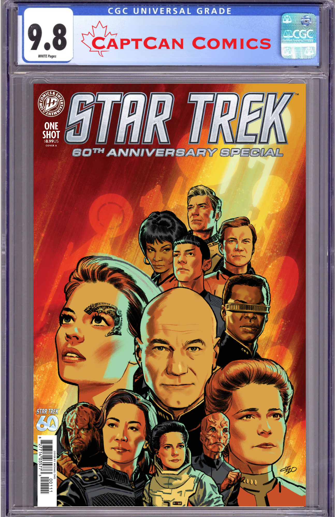 STAR TREK: 60TH ANNIVERSARY SPECIAL COVER A (CHO)