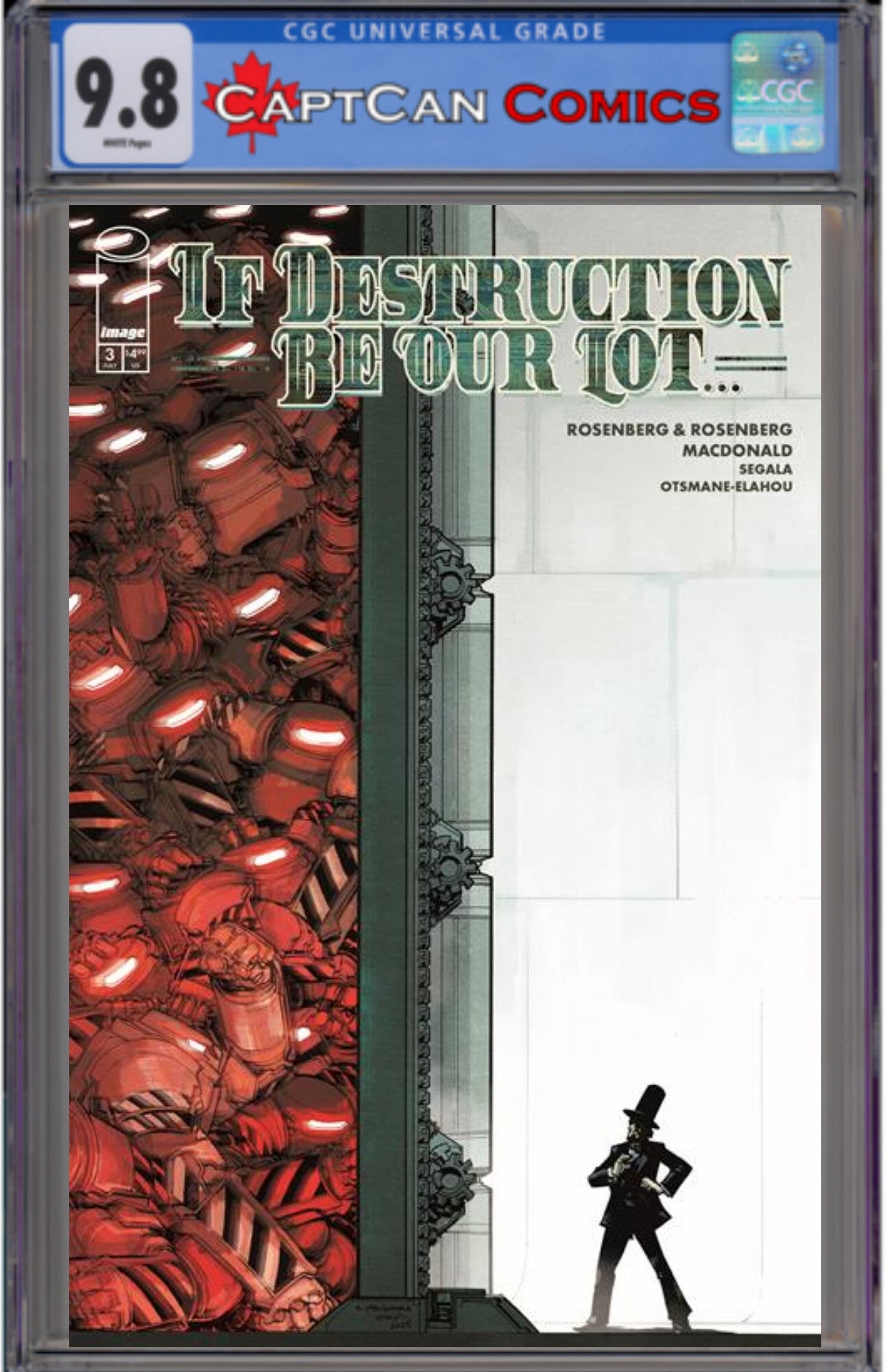 IF DESTRUCTION BE OUR LOT #3 CVR A ANDY MACDONALD & FRANCESCO SEGALA (MR)