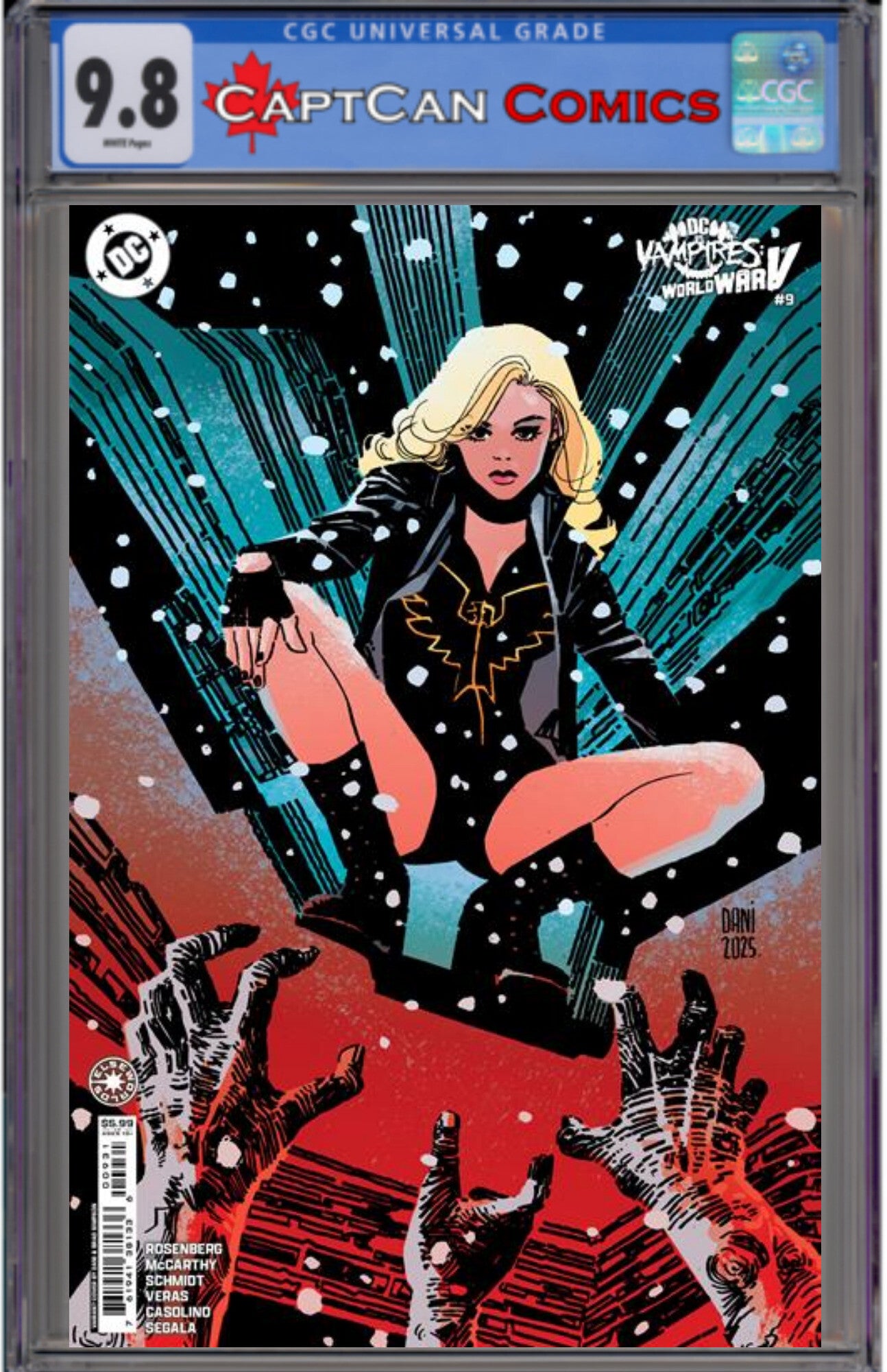 DC VS VAMPIRES WORLD WAR V #9 (OF 12) CVR B DANI CARD STOCK VAR