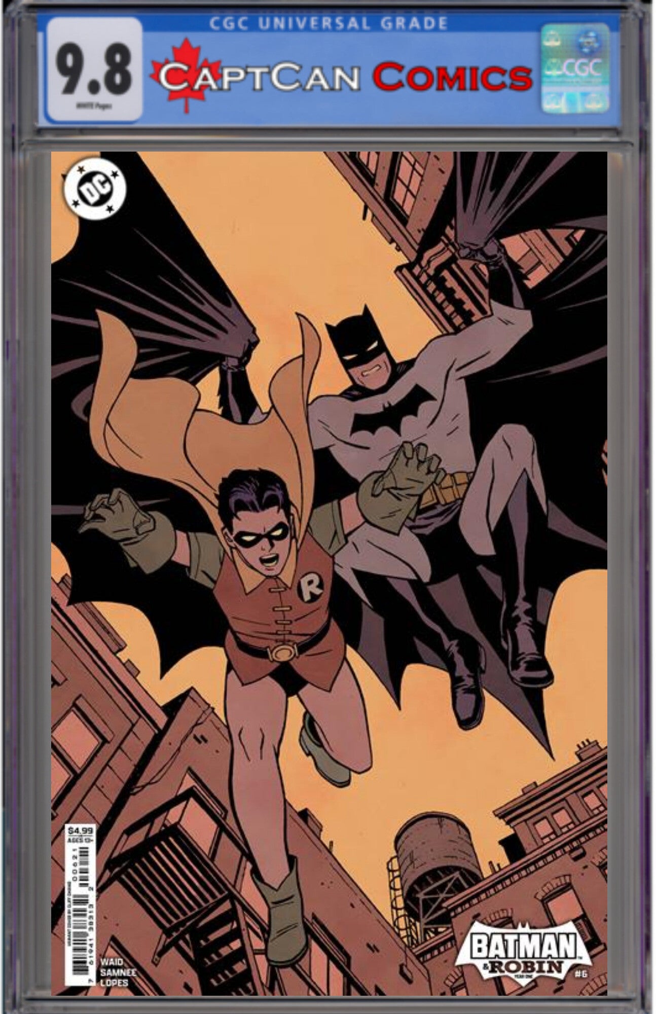 BATMAN & ROBIN YEAR ONE #6 (OF 12) CVR B CLIFF CHANG CARD STOCK VAR