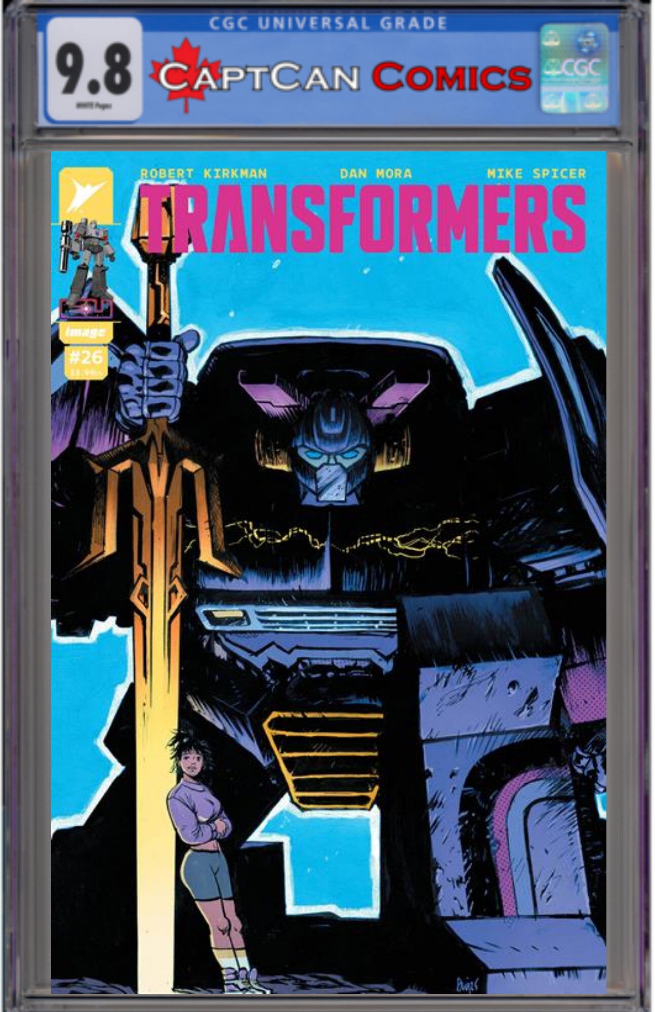 TRANSFORMERS #26 CVR B DANIEL WARREN JOHNSON & MIKE SPICER VAR