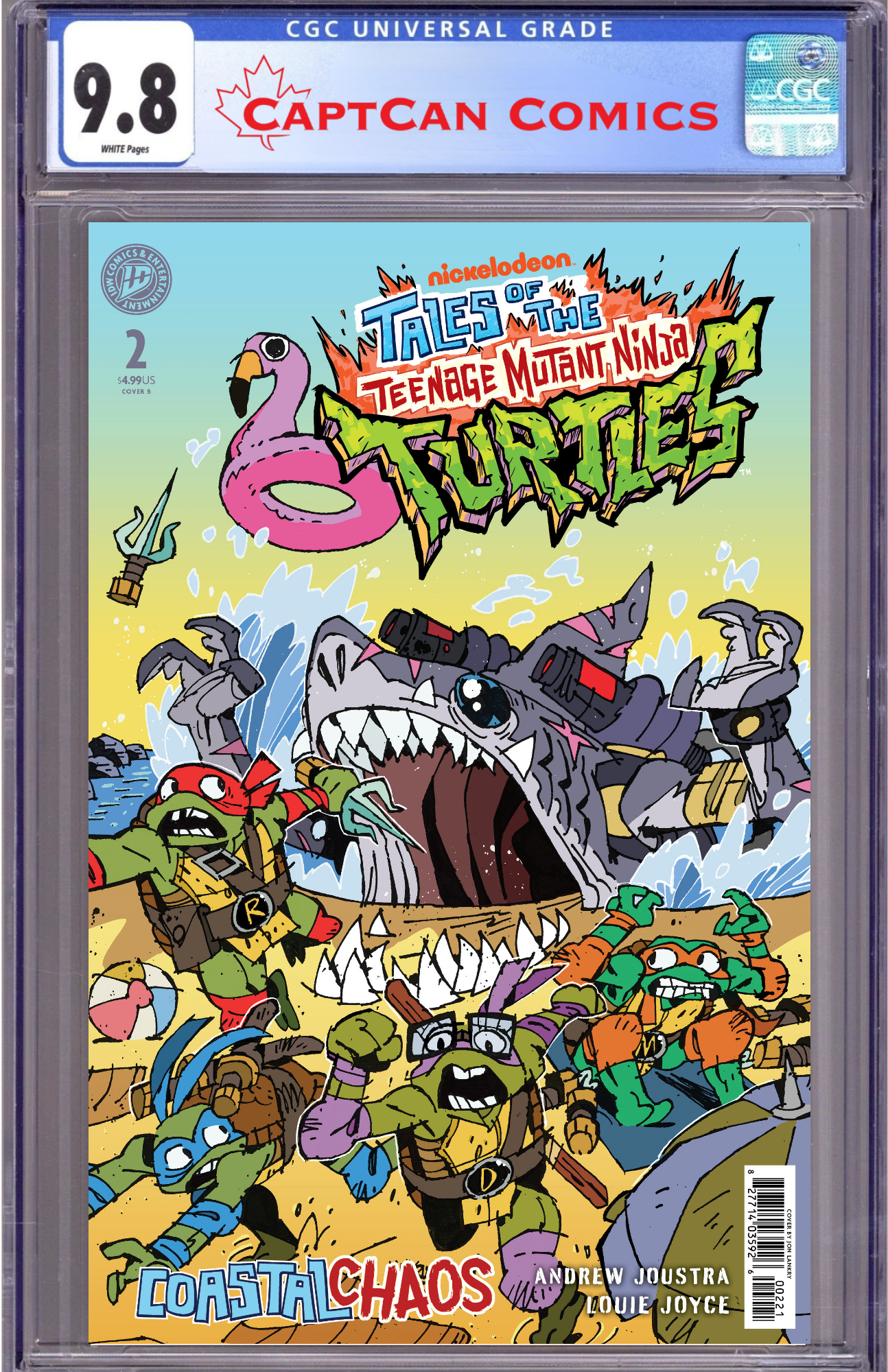 TALES OF THE TEENAGE MUTANT NINJA TURTLES: COASTAL CHAOS #2 VARIANT B (LANKRY)