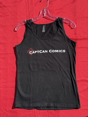 CaptCan Comics Women's Tank Black