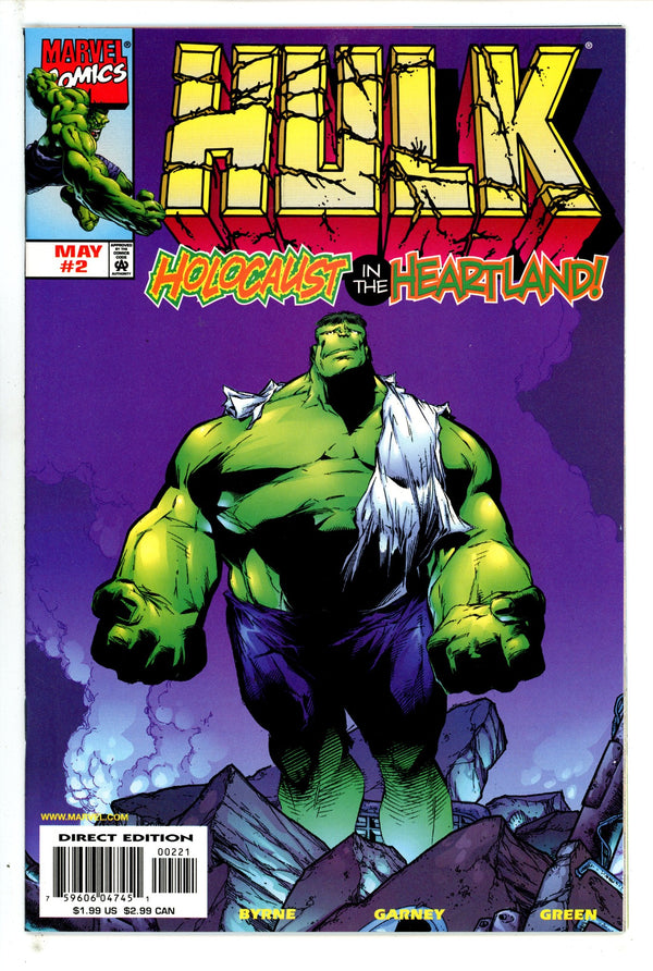 Incredible Hulk Vol 2 2 Garney Variant (1999)