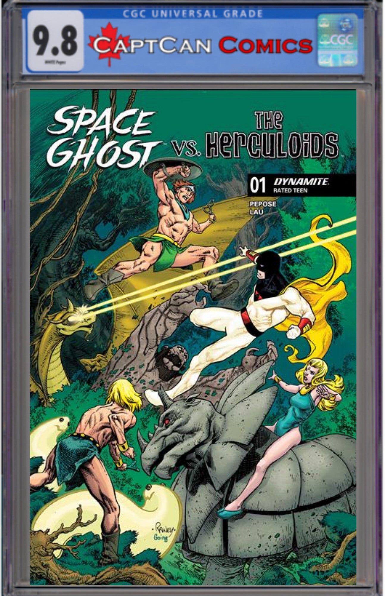 SPACE GHOST VS THE HERCULOIDS #1 CVR E TOM RANEY VAR