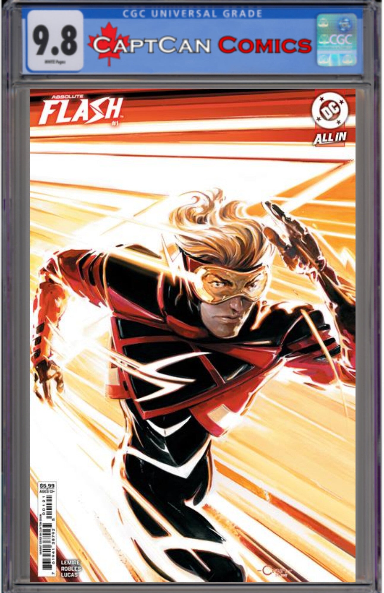 ABSOLUTE FLASH #1 CVR B CLAYTON CRAIN CARD STOCK VAR