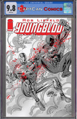 YOUNGBLOOD #2 CVR E ROB LIEFELD MANGA B&W EDITION VAR (MR) thumbnail