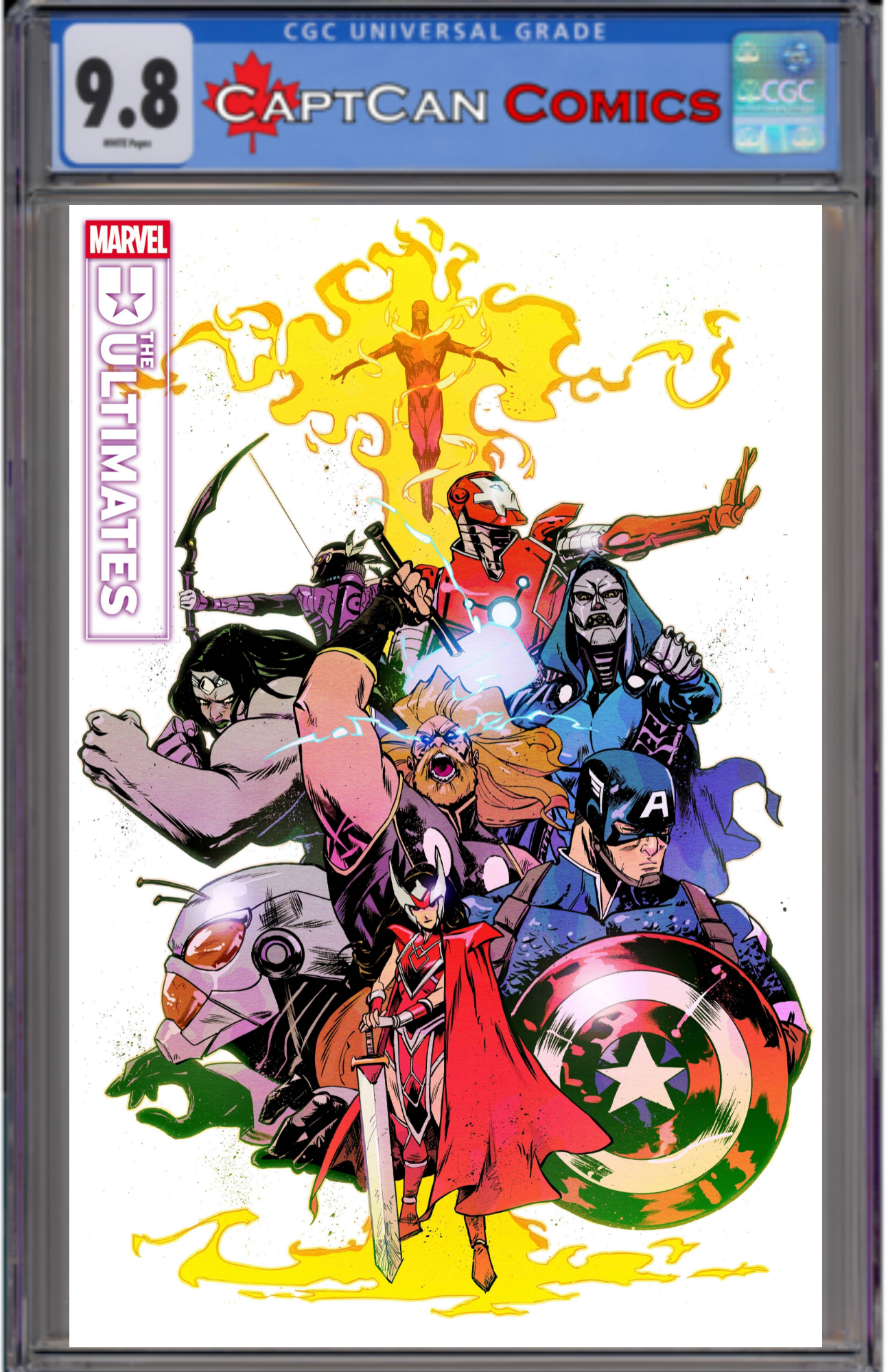 ULTIMATES #12 SANFORD GREENE VAR