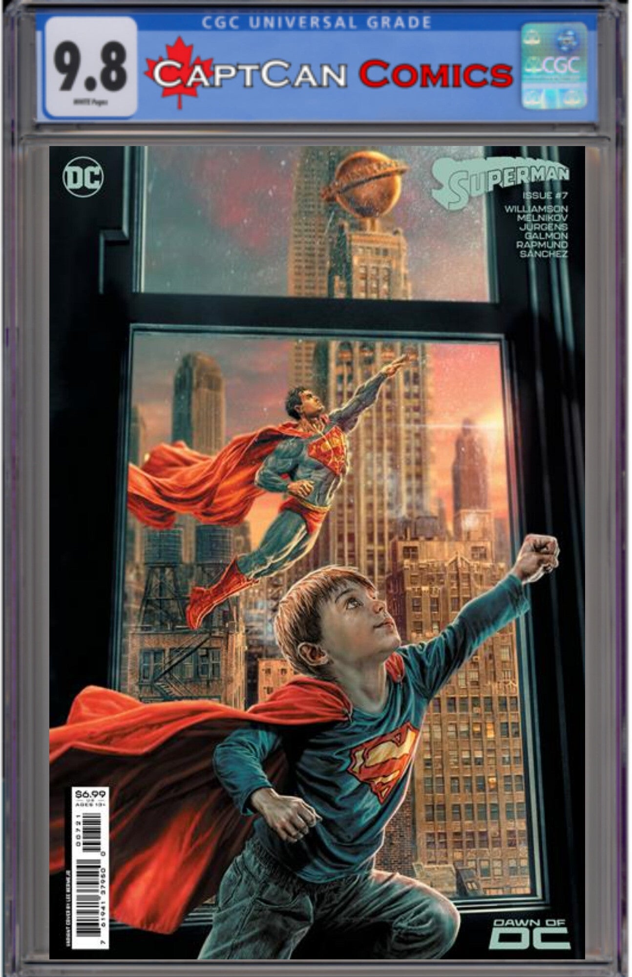 SUPERMAN #7 CVR B LEE BERMEJO CARD STOCK VAR (#850)