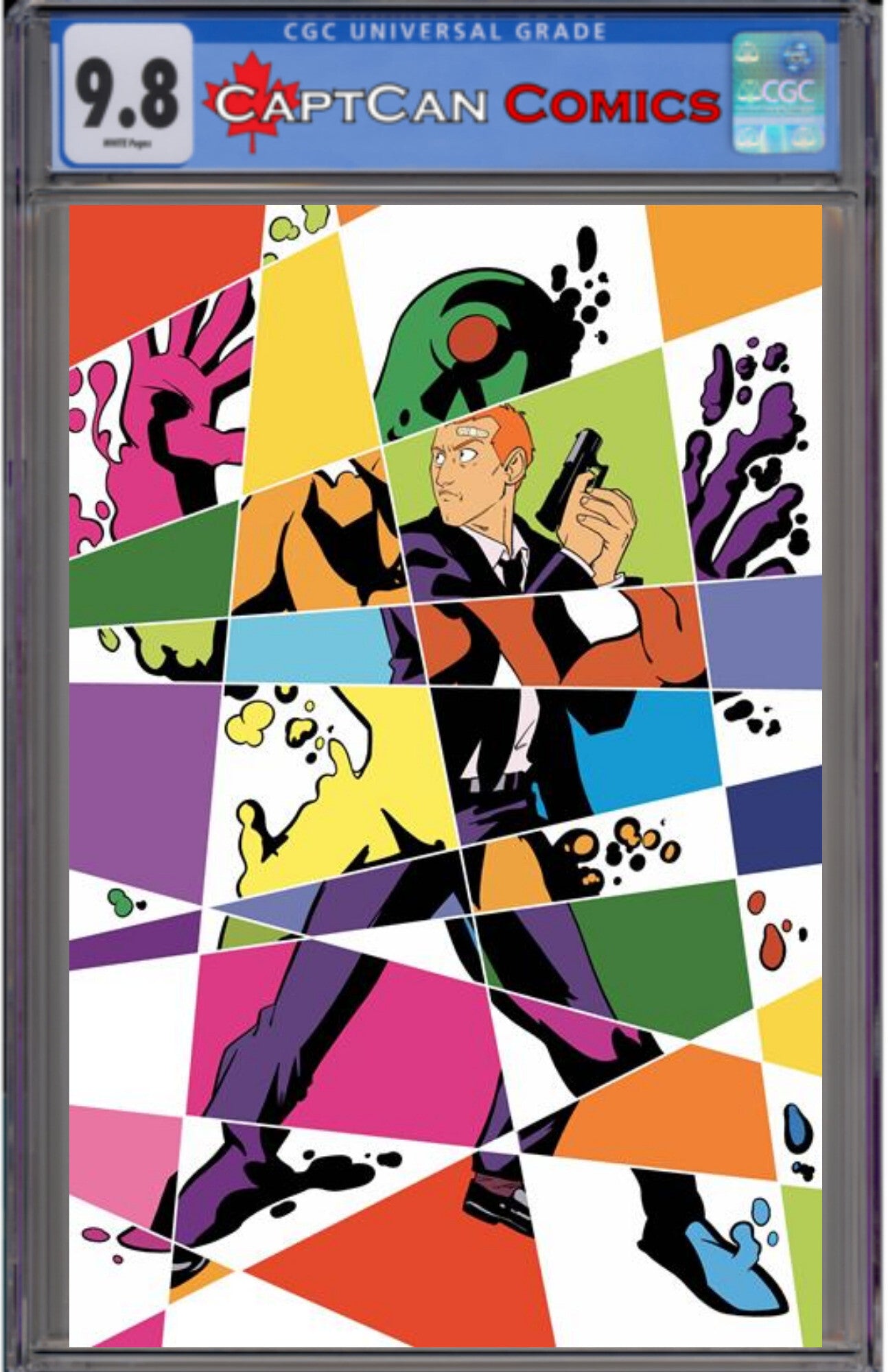 ABSOLUTE MARTIAN MANHUNTER #7 CVR D BRANDT & STEIN CARD STOCK VAR