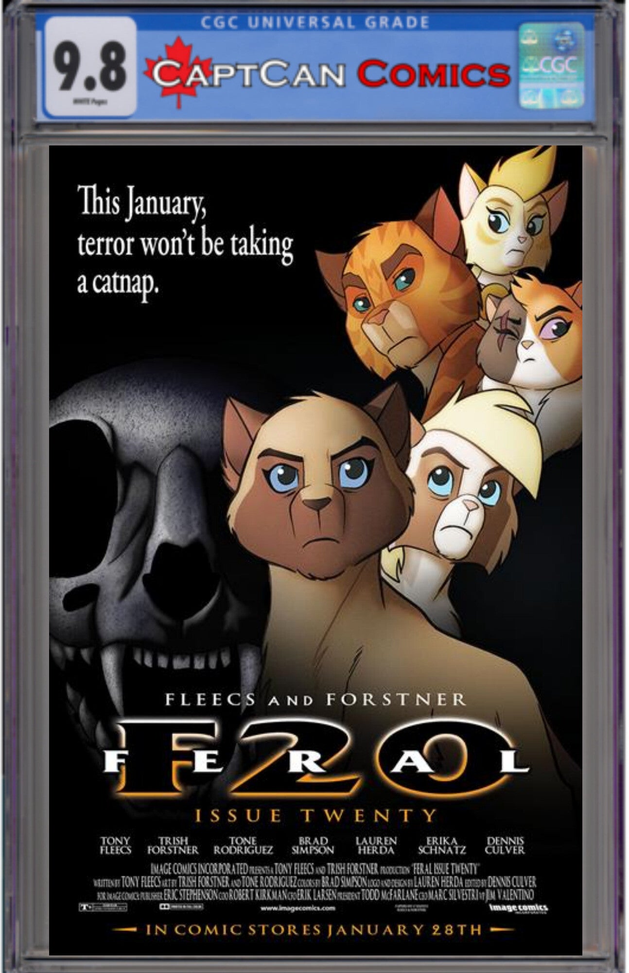 FERAL #20 CVR B TRISH FORSTNER & ALLEN PASSALAQUA VAR