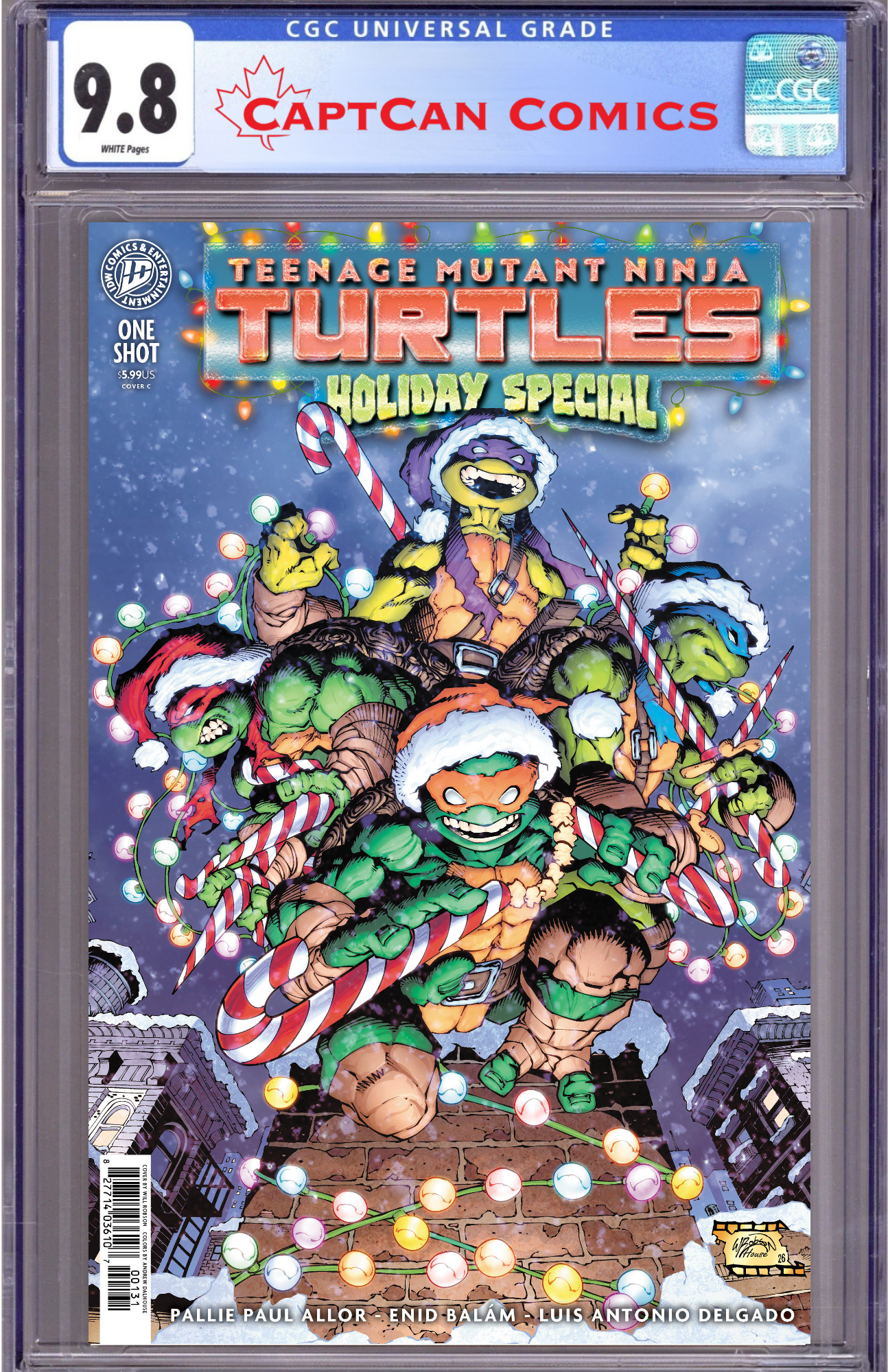 TEENAGE MUTANT NINJA TURTLES: HOLIDAY SPECIAL VARIANT C (ROBSON)