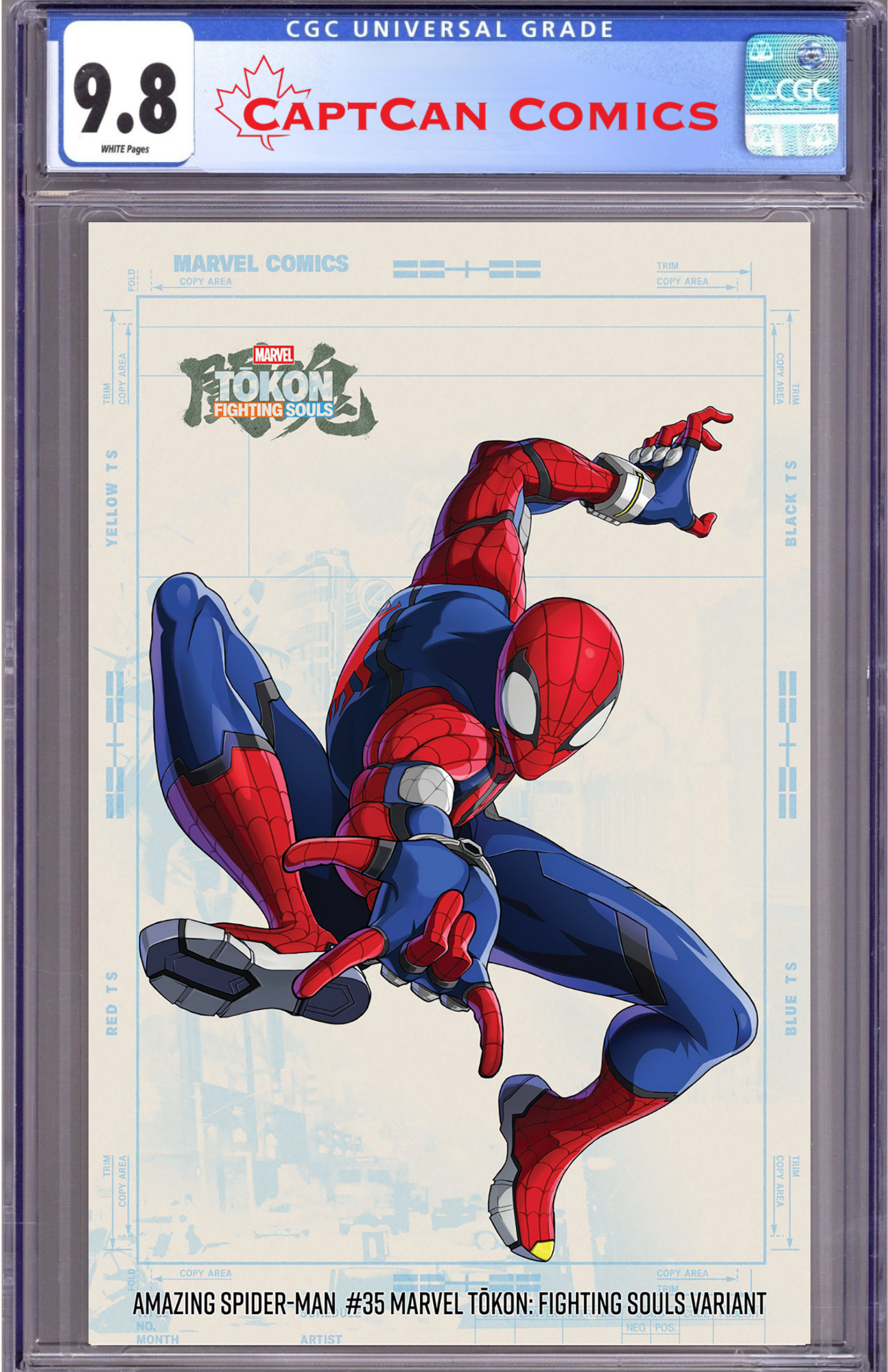 AMAZING SPIDER-MAN #35 MARVEL TOKON: FIGHTING SOULS VARIANT