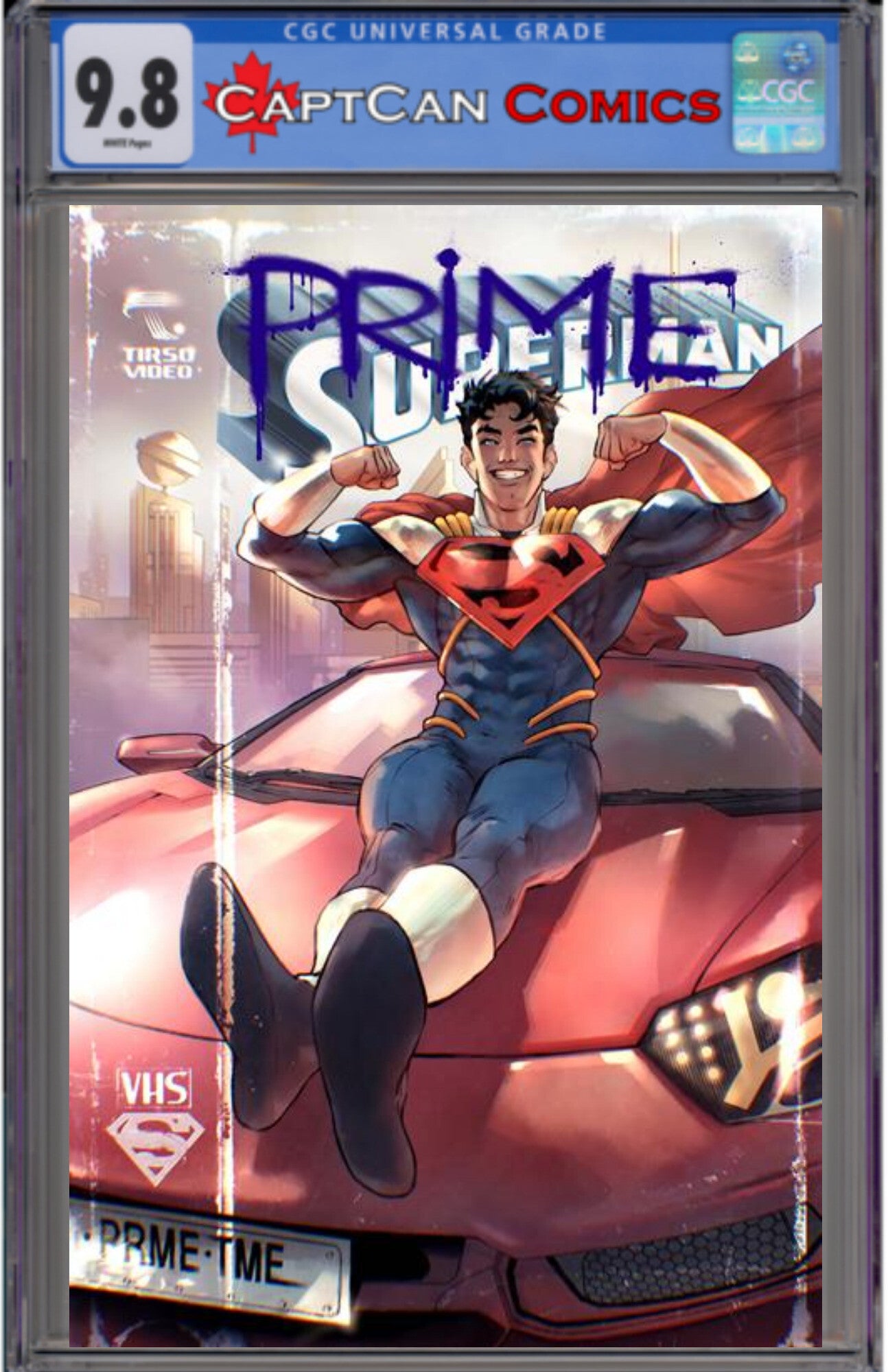SUPERMAN #38 CVR E TIRSO CONS CARD STOCK VAR (THE REIGN OF THE SUPERBOYS)