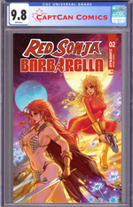 RED SONJA BARBARELLA #2 CVR B COLLETTE TURNER VAR thumbnail