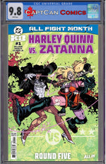 DC K.O. HARLEY QUINN VS ZATANNA #1 (ONE SHOT) CVR A JORGE CORONA thumbnail