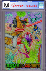 KAIJUS AND COWBOYS #3 (OF 12) CVR C HEATHER EWERS TAPESTRY VAR thumbnail