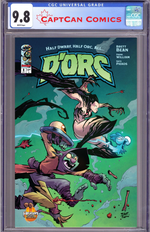 DORC #8 CVR C BRETT BEAN WITCHBLADE TEAM UP VAR thumbnail