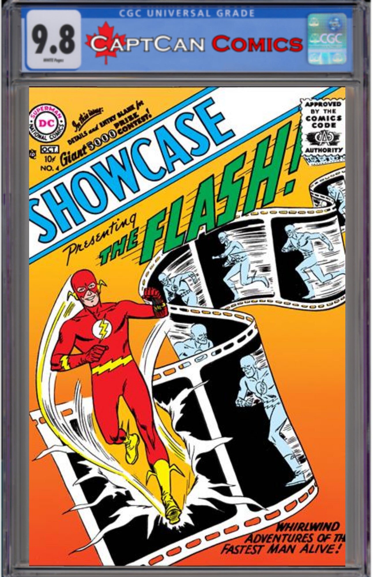 SHOWCASE #4 FACSIMILE EDITION CVR A CARMINE INFANTINO