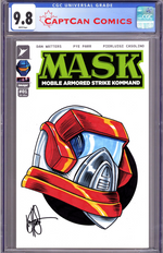 DF MASK #1 BLANK VARIANT SIGNED AND REMARKED BY KEN HAESER ALLOCATIONS MAY OCCUR thumbnail