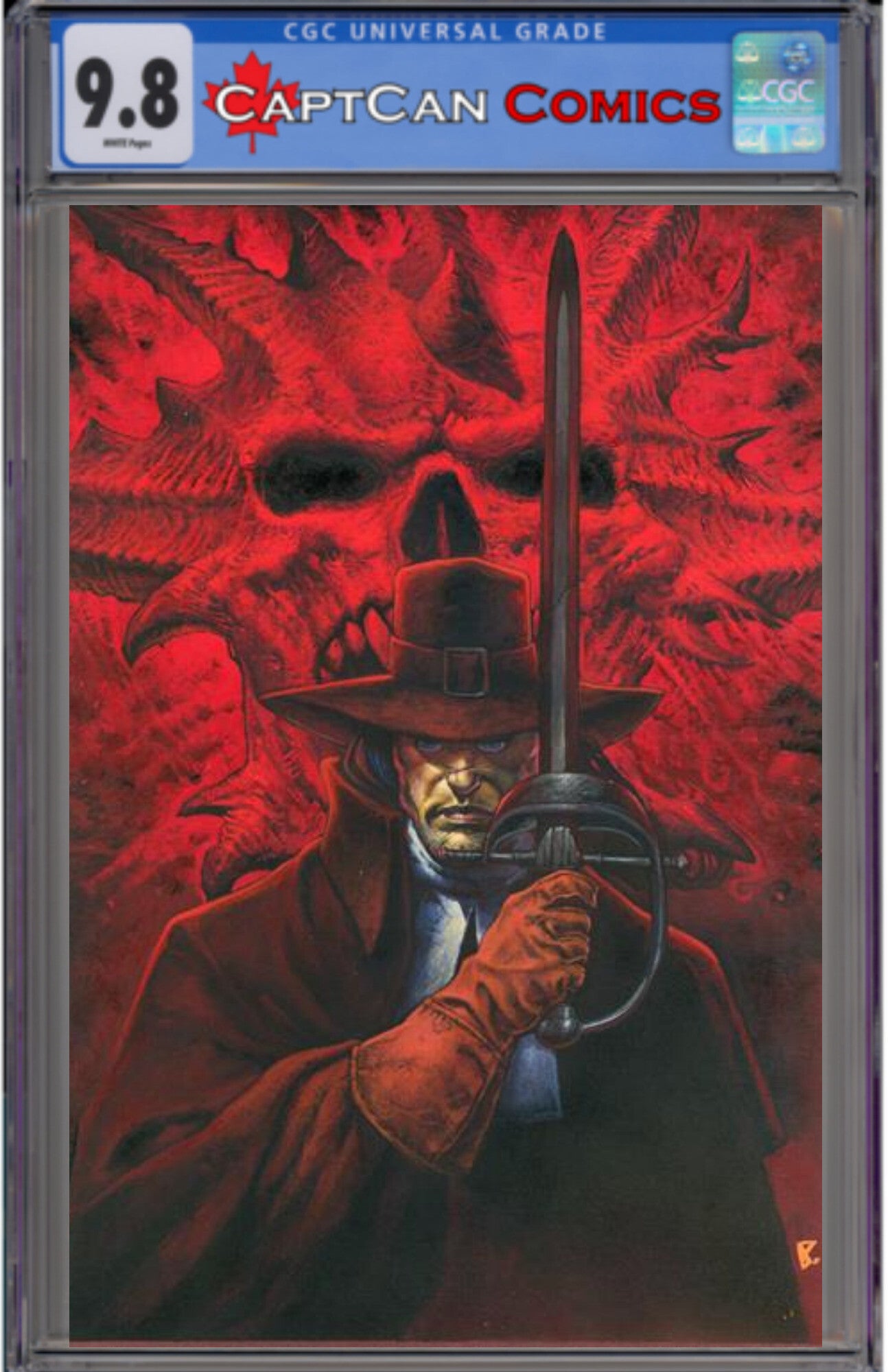 SOLOMON KANE THE LION ERRANT #3 (OF 4) CVR E PAOLO PARENTE VIRGIN CARDSTOCK VAR (MR)