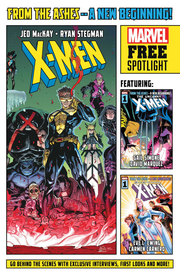 X-Men From The Ashes Sampler 1 (2024)