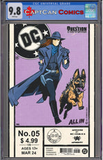 QUESTION ALL ALONG THE WATCHTOWER #5 (OF 6) CVR B JORGE FORNES CARD STOCK VAR thumbnail