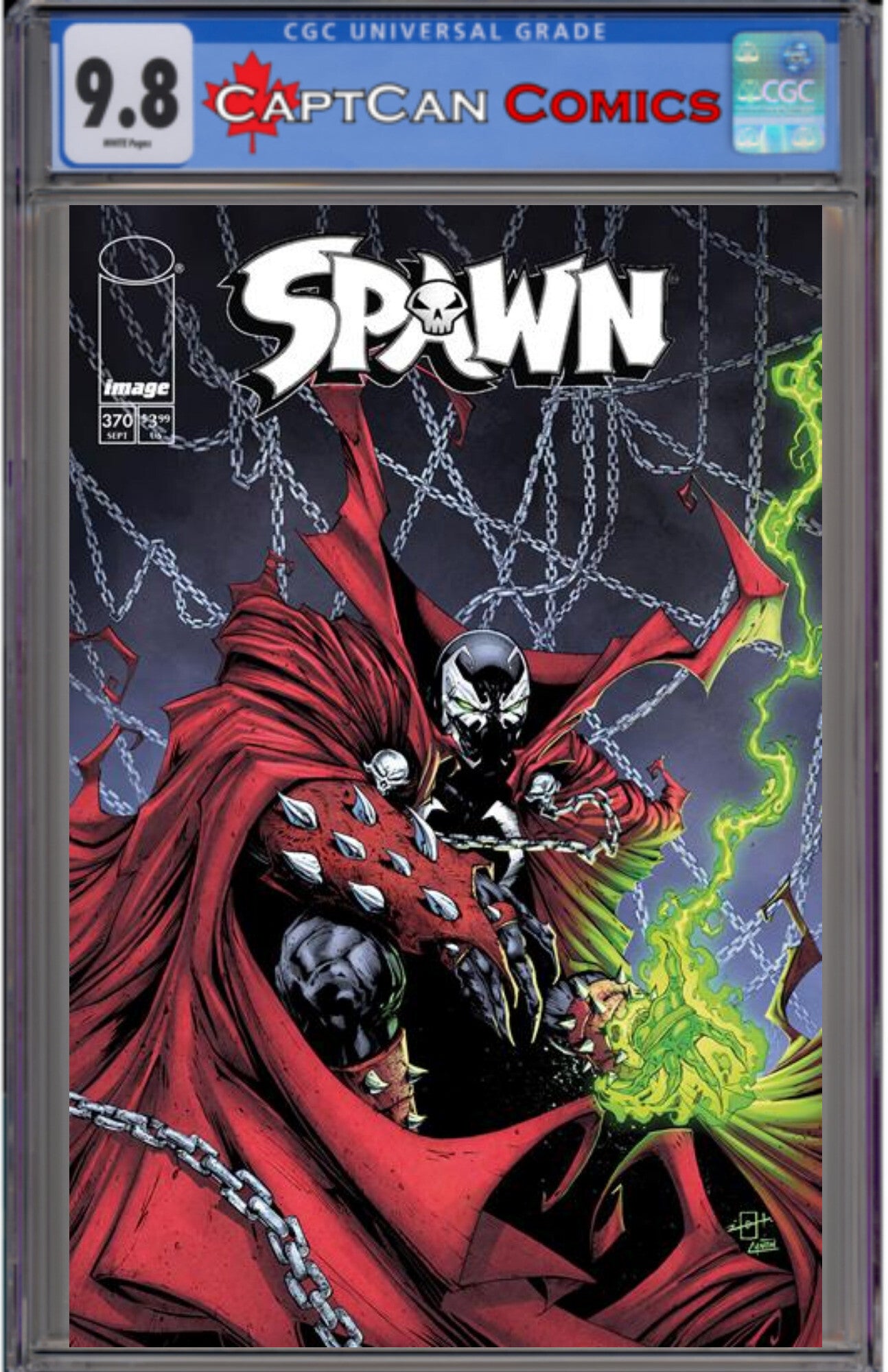 SPAWN #370 CVR A JONATHAN URIBE