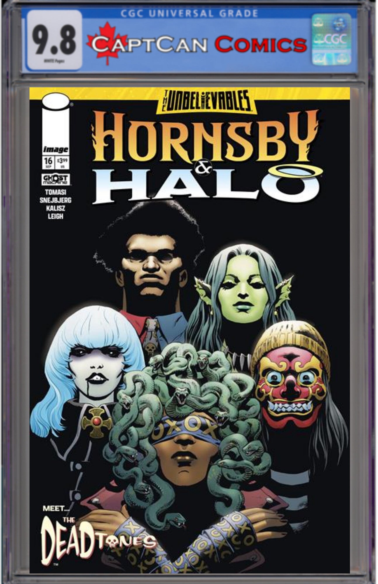 HORNSBY & HALO #16 CVR A PETER SNEJBJERG & JOHN KALISZ