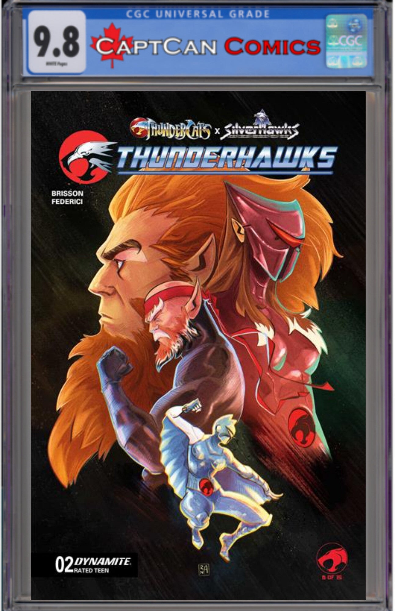 THUNDERCATS X SILVERHAWKS THUNDERHAWKS #2 CVR D ALESSANDRO RANALDI VAR