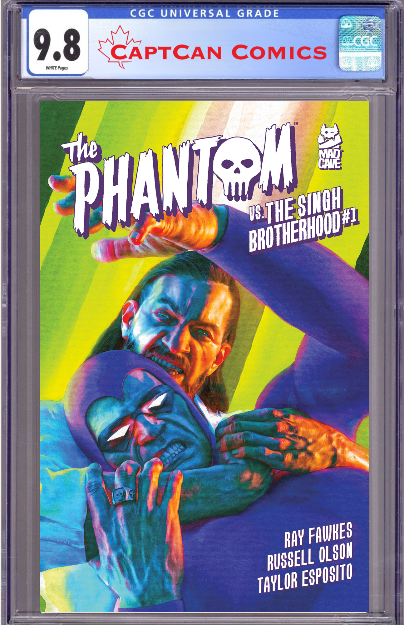 PHANTOM VS THE SINGH BROTHERHOOD (ONE-SHOT) CVR A MARK SPEARS