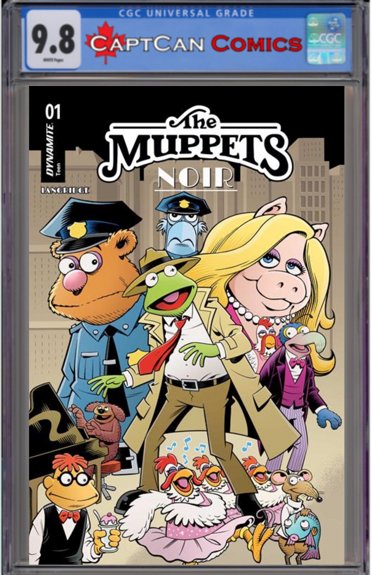 MUPPETS NOIR #1 CVR A ROGER LANGRIDGE