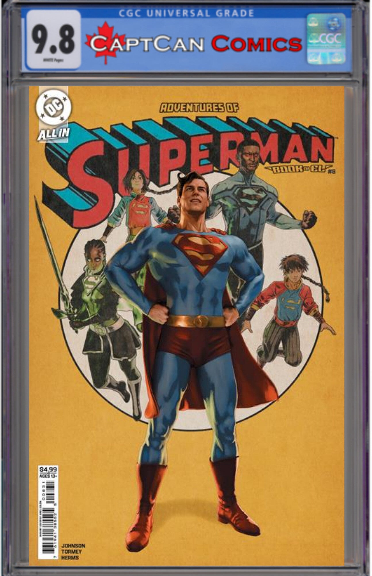 ADVENTURES OF SUPERMAN BOOK OF EL #8 (OF 12) CVR C ARIEL COLON CARD STOCK VAR