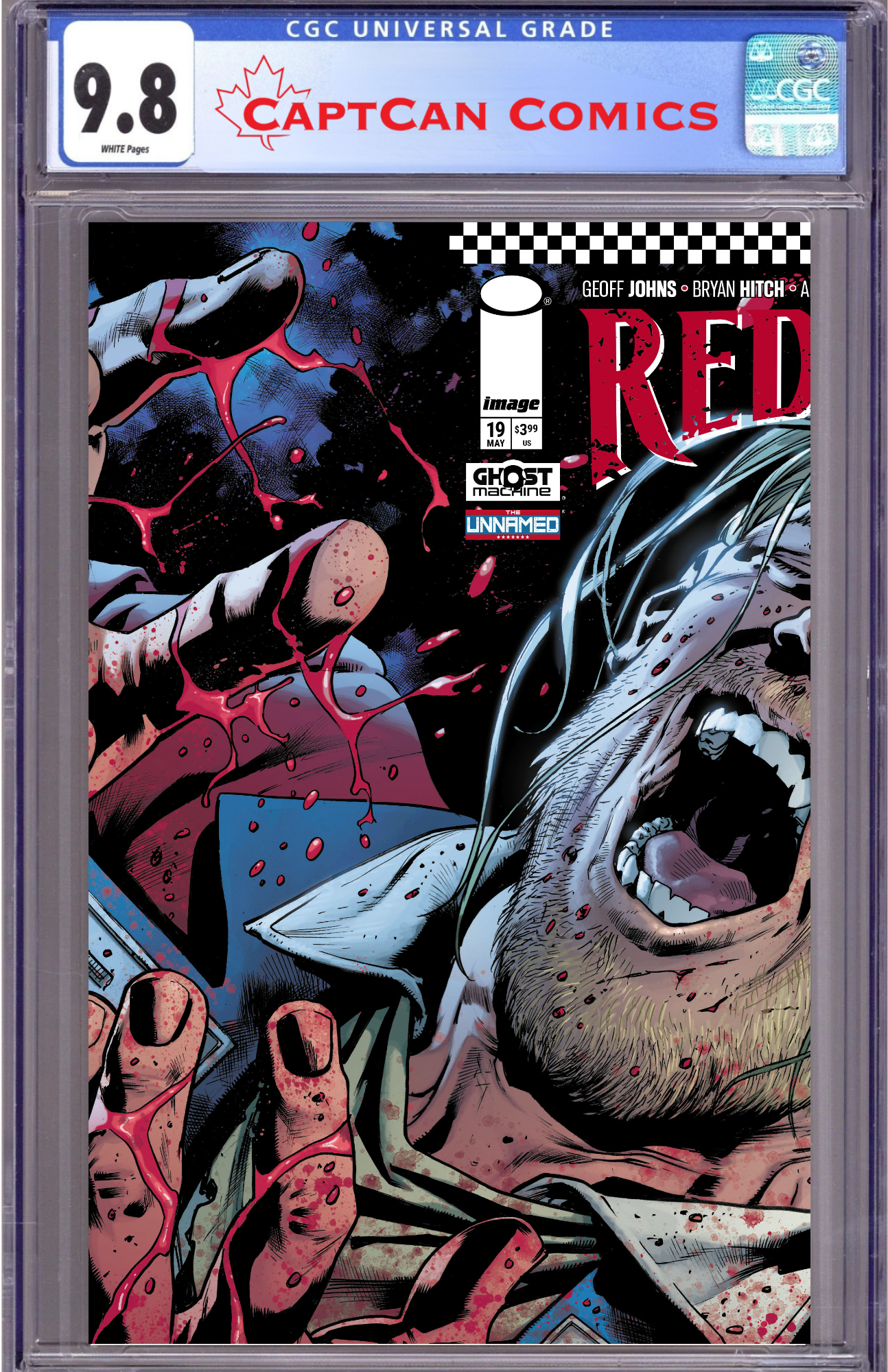 REDCOAT #19 CVR A BRYAN HITCH & BRAD ANDERSON WRAPAROUND